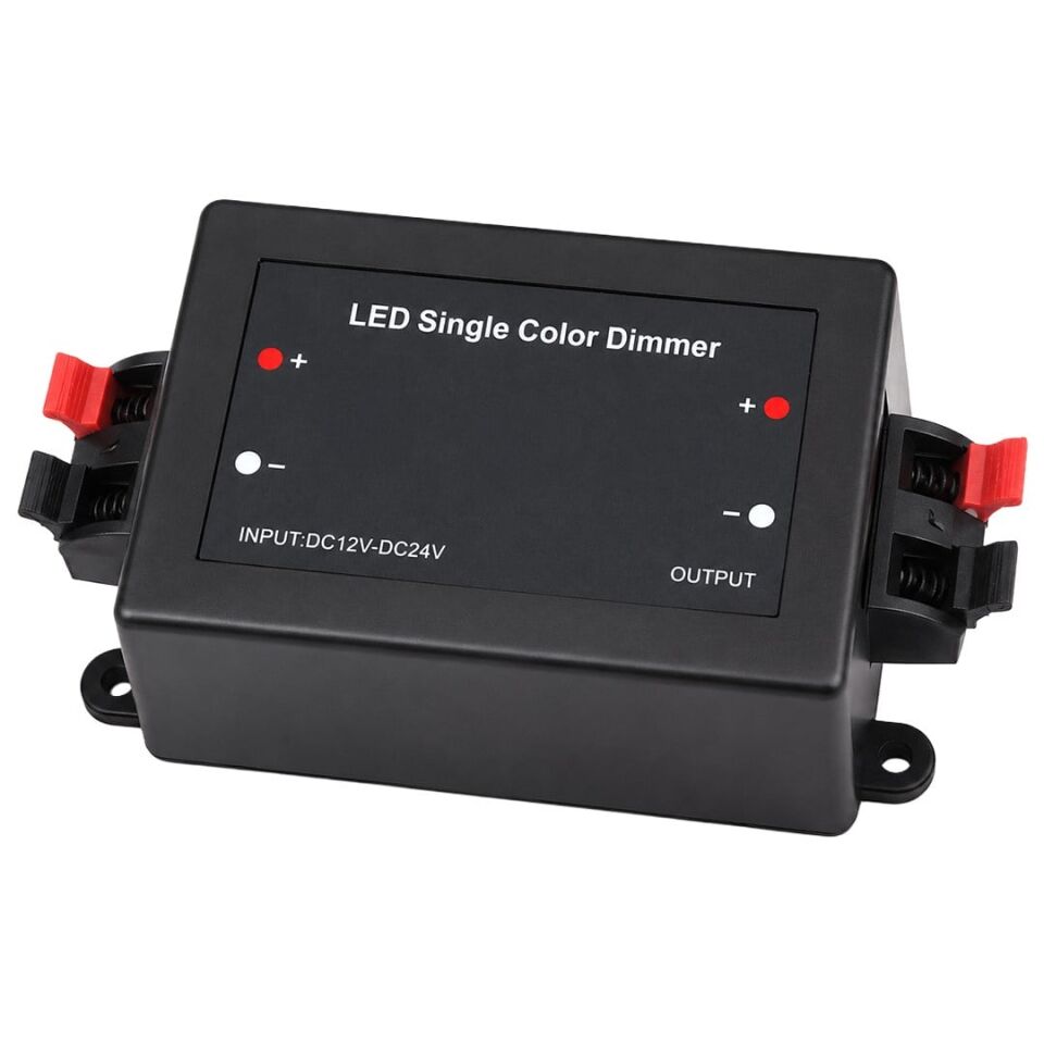 Powermaster PM-37844 Tek Renk Şerit LED Dimmer Kablosuz RF Uzaktan Kumandalı Kontrol Cihazı