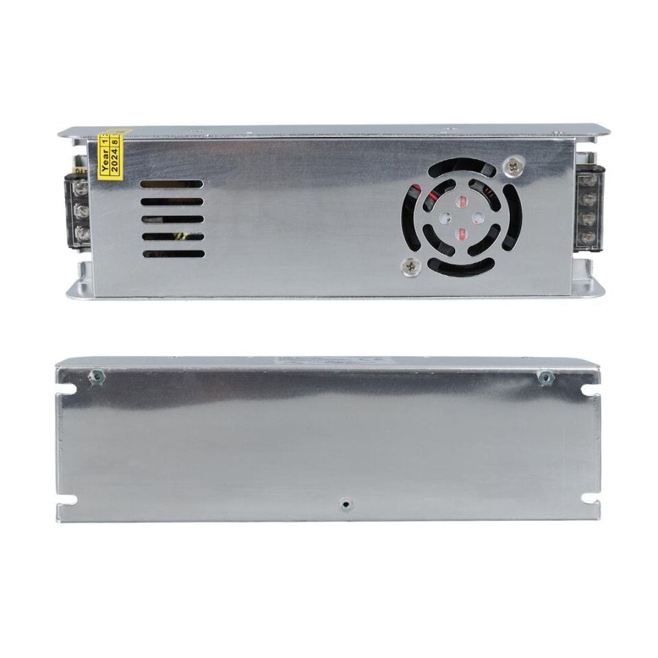 Ledx ALN-M1230S 12 Volt 30 Amper 360 Watt Fanlı Slim Metal Kasa Adaptör 225X65x38mm