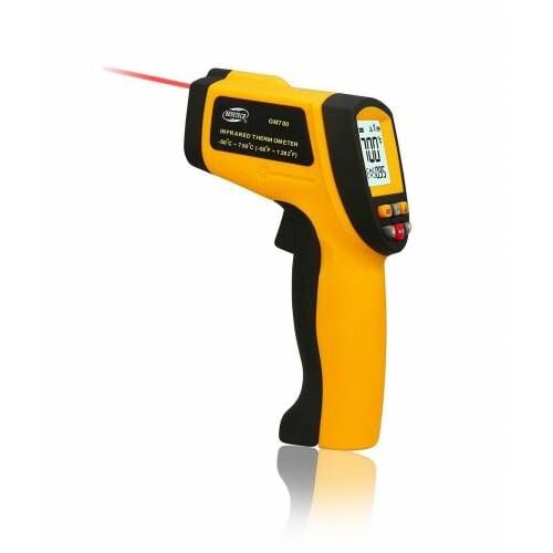 Ayt Benetech Gm700 Infrared Termometre Temassız Isı Ölçer Sanayi Tipi Sıcaklık Ölçer