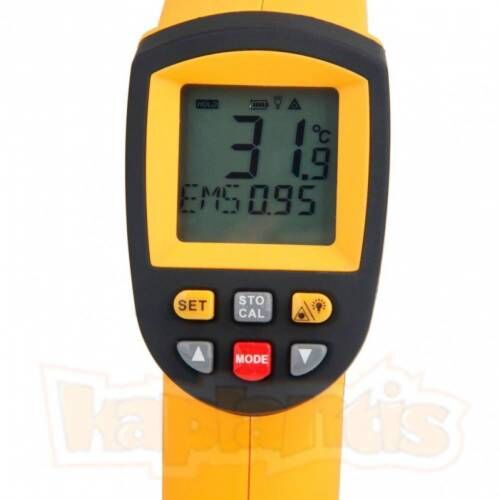 Ayt Benetech Gm700 Infrared Termometre Temassız Isı Ölçer Sanayi Tipi Sıcaklık Ölçer