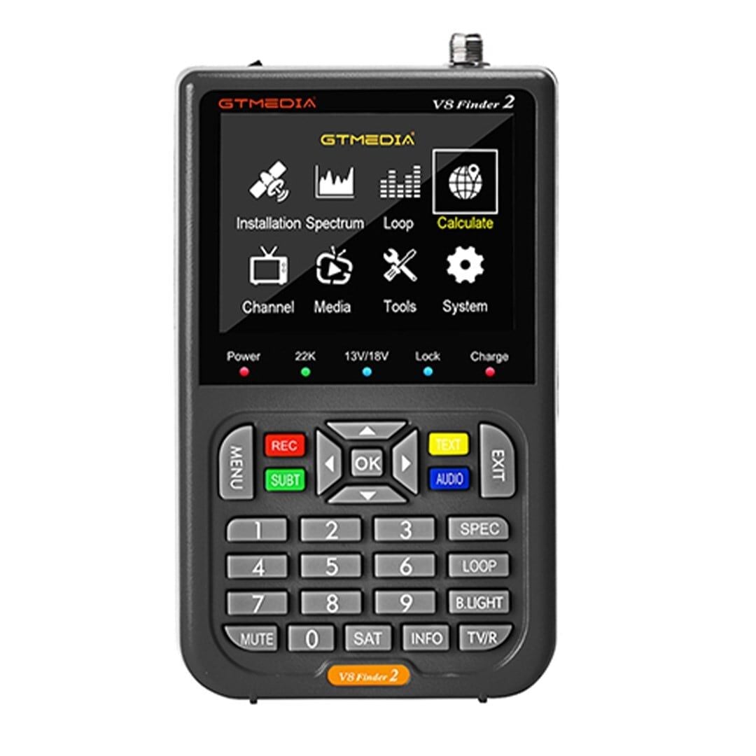 Novacom Gtmedia V8 Finder2 3.5 İnç Ekranlı Görüntülü Hd Uydu Yön Bulucu