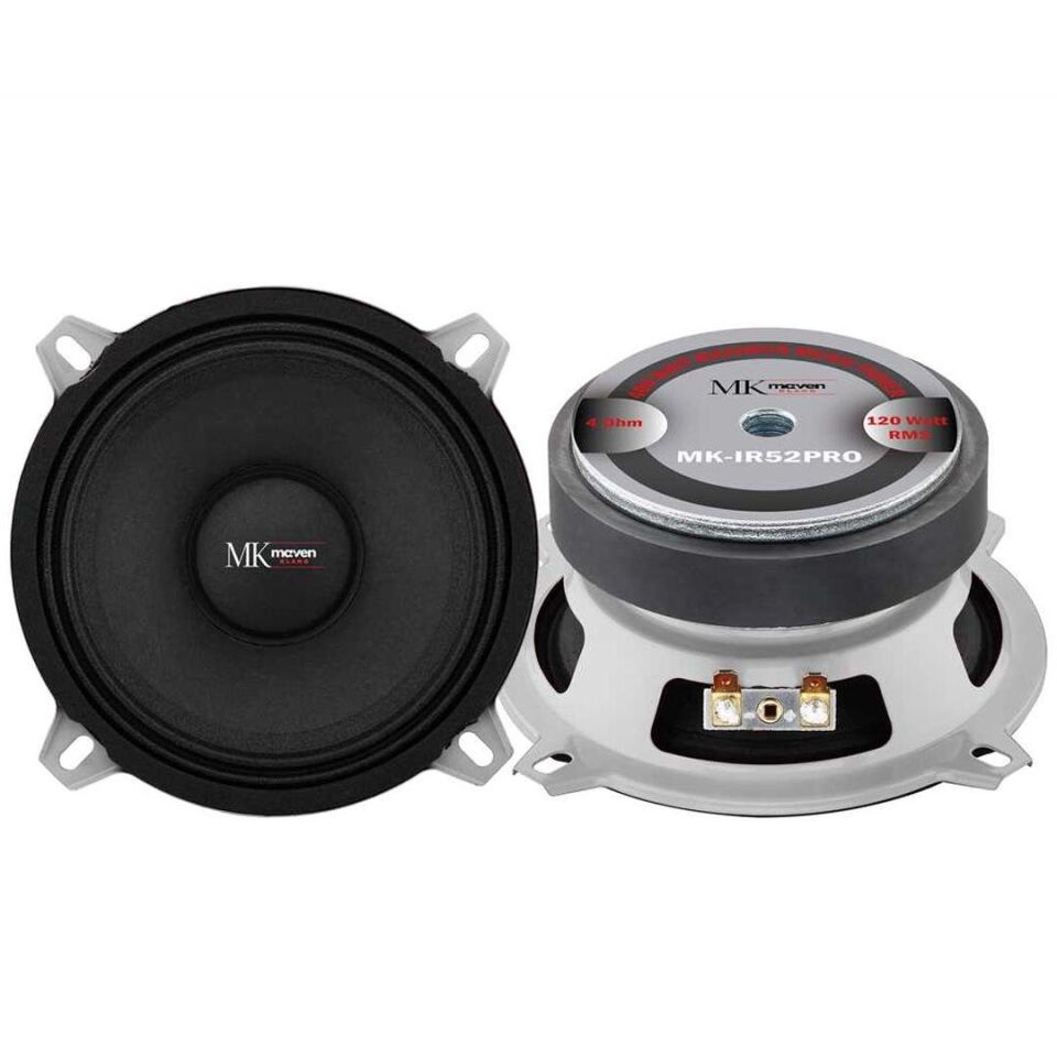 MK Maven Klang MK-IR52PRO Iron Serisi 5'' 13Cm 360 Watt Midrange Hoparlör Takımı