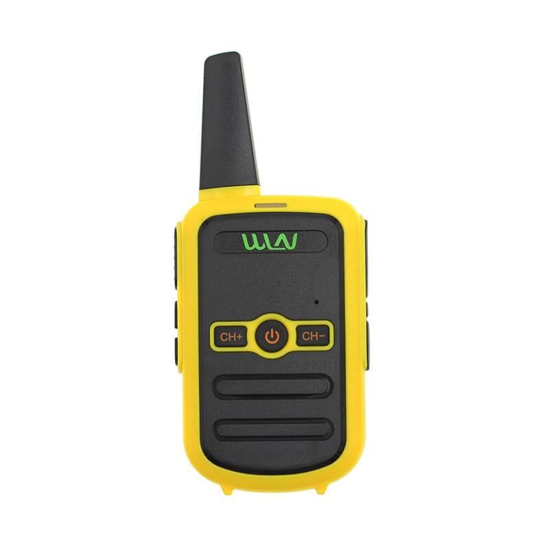 Wln KD-C51 16 Kanal 3-5 Km Menzilli Tekli Sarı Telsiz Şarjlı