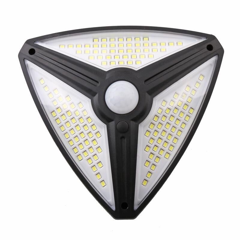 Ayt Powermaster MX-1219A 138 SMD Ledli Sensörlü 3 Modlu Solar Güneş Enerjili Duvar Lambası Bahçe Aydınlatması