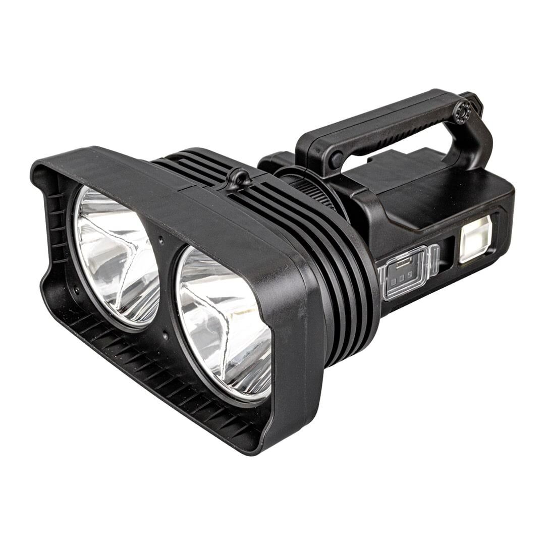 Ayt Powermaster W5123 Süper Parlak Pilli Ve Şarjlı Battal Boy Pilli Şarjlı El Feneri Işıldak Led Aydınlatma
