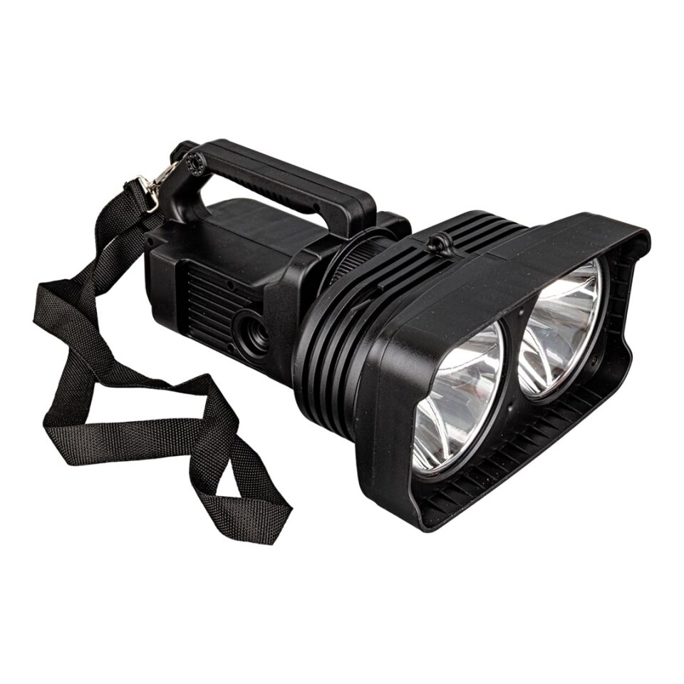 Ayt Powermaster W5123 Süper Parlak Pilli Ve Şarjlı Battal Boy Pilli Şarjlı El Feneri Işıldak Led Aydınlatma