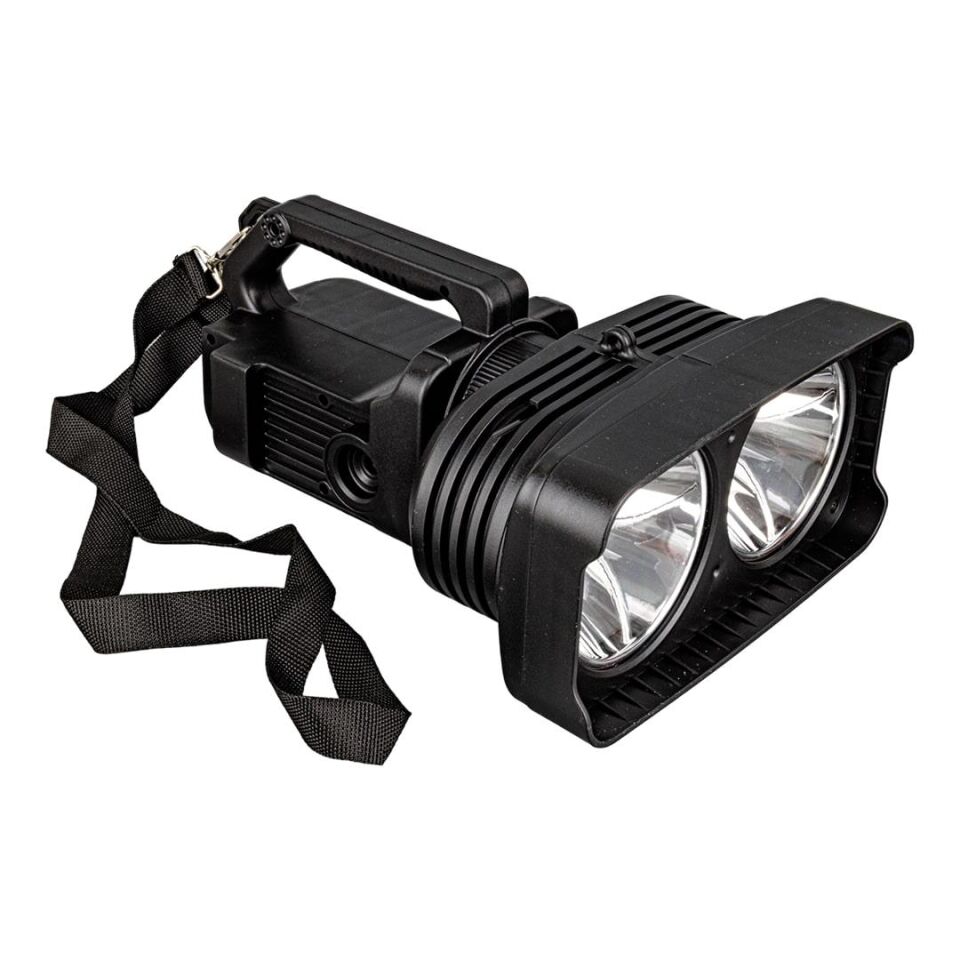 Ayt Powermaster W5123 Süper Parlak Pilli Ve Şarjlı Battal Boy Pilli Şarjlı El Feneri Işıldak Led Aydınlatma