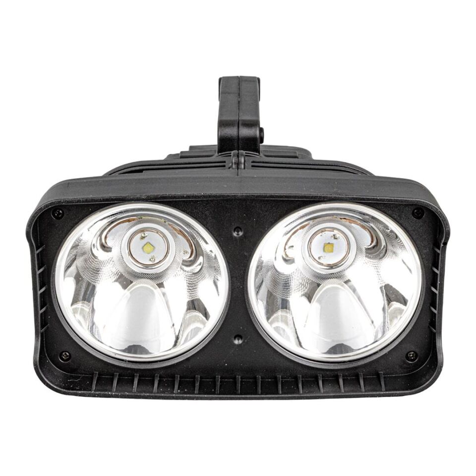 Ayt Powermaster W5123 Süper Parlak Pilli Ve Şarjlı Battal Boy Pilli Şarjlı El Feneri Işıldak Led Aydınlatma