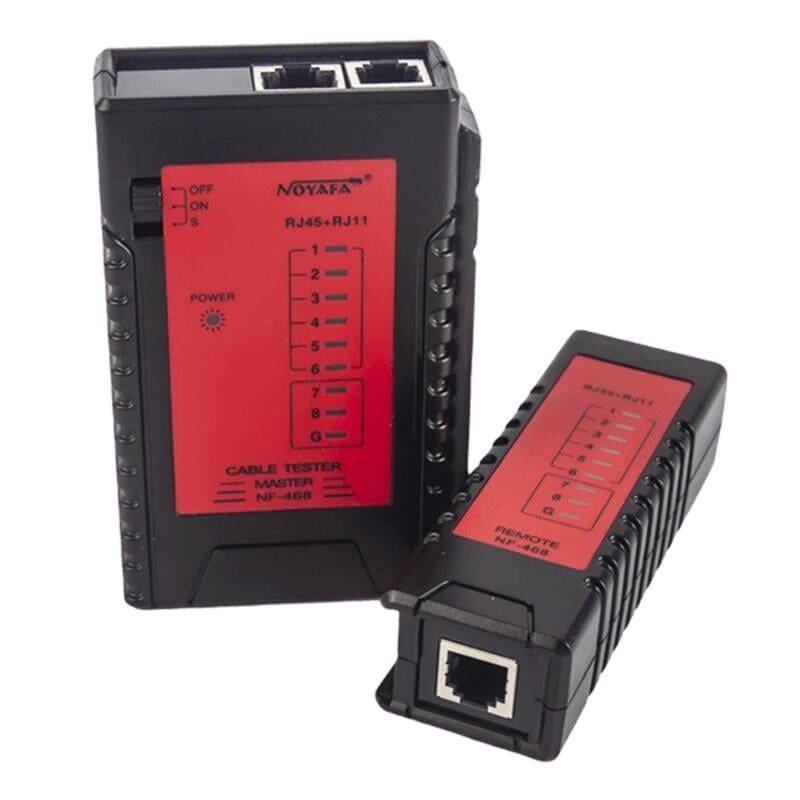 Noyafa NF-468 Kablo Test Cihazı İnternet Sabit Telefon Ethernet Test Cihazı Aleti