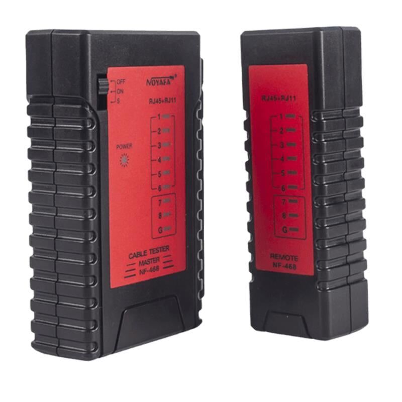 Noyafa NF-468 Kablo Test Cihazı İnternet Sabit Telefon Ethernet Test Cihazı Aleti