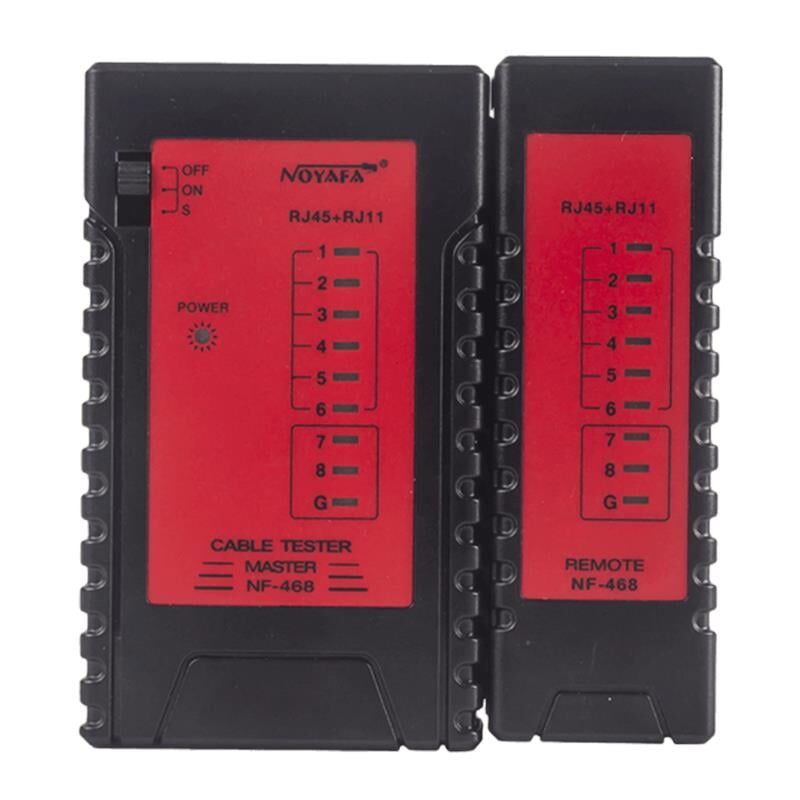 Noyafa NF-468 Kablo Test Cihazı İnternet Sabit Telefon Ethernet Test Cihazı Aleti