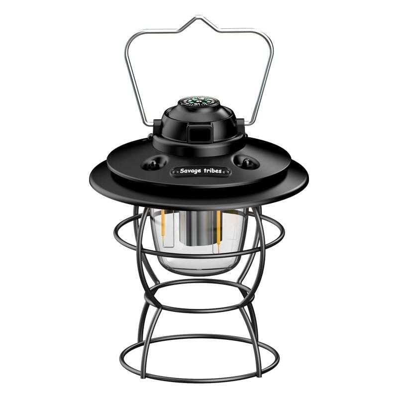 Ayt Powermaster PM-16042 Retro Led Şarjlı 3 Işık Modlu Aydınlatma Feneri Kamp Lambası Aydınlatma
