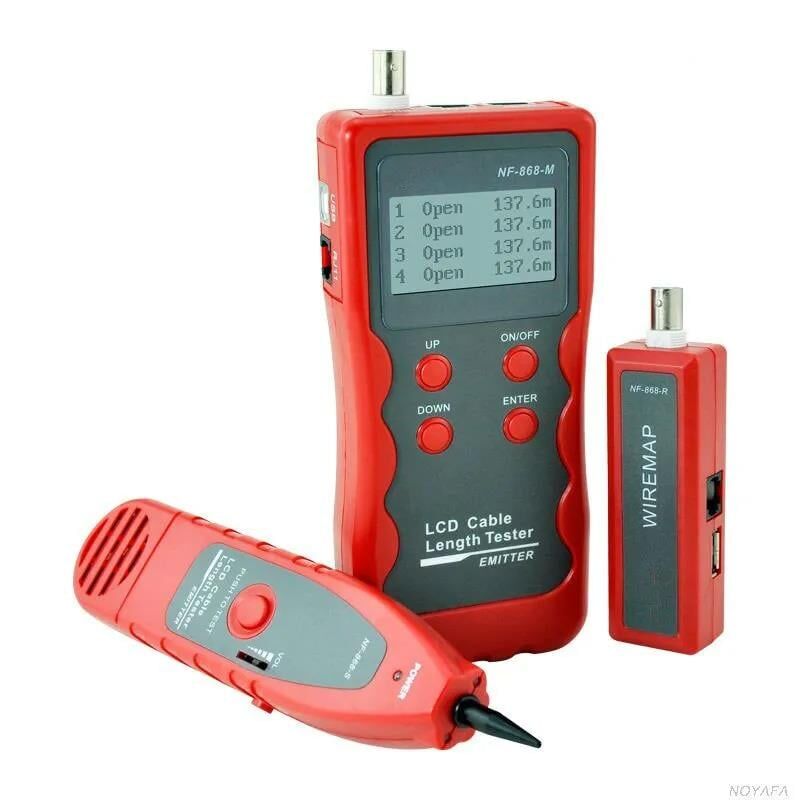 Noyafa NF-868 Kablo Test Cihazı Ethernet Telefon İnternet Bnc Kablo Test Cihazı