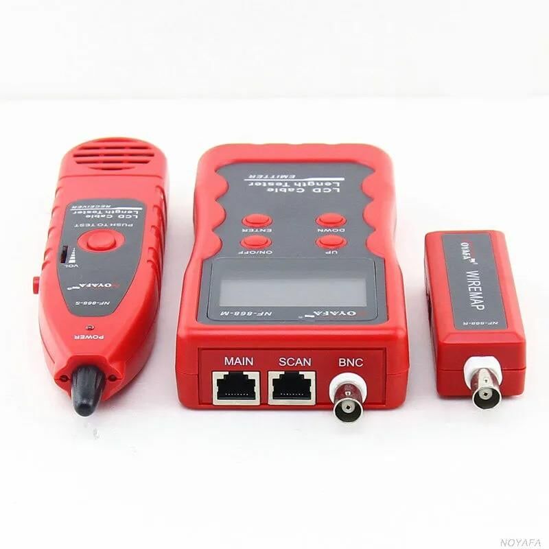 Noyafa NF-868 Kablo Test Cihazı Ethernet Telefon İnternet Bnc Kablo Test Cihazı