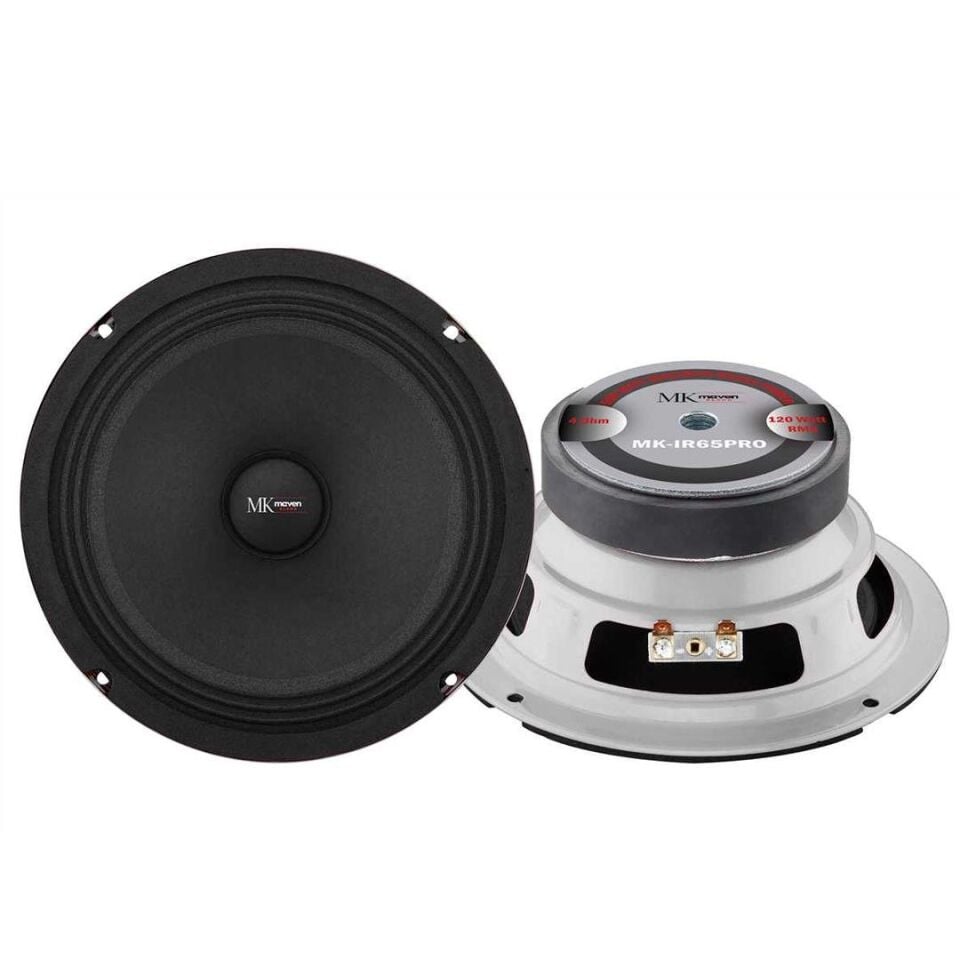 MK Maven Klang MK-IR65PRO Iron Serisi 6.5'' 16Cm 360 Watt Midrange Hoparlör Takımı