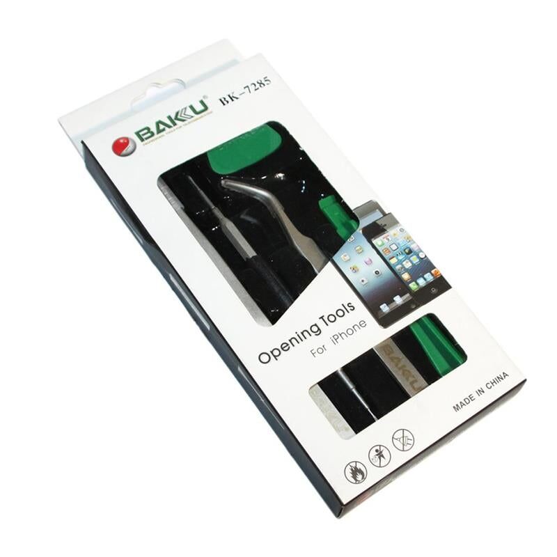 Ayt Baku BK-7285 Mobil Cep Telefonu Telefon Açma Tamir Seti Cımbız Plastik Açma Aparatı