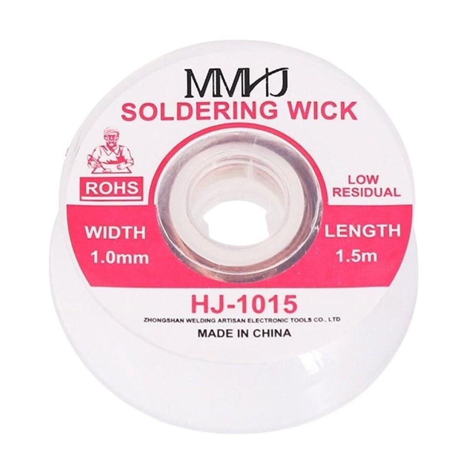 Ayt Powermaster 1.0 Mm 1.5 Metre Lehim Alma Teli Lehim Sökme Lehim Temizleme Teli