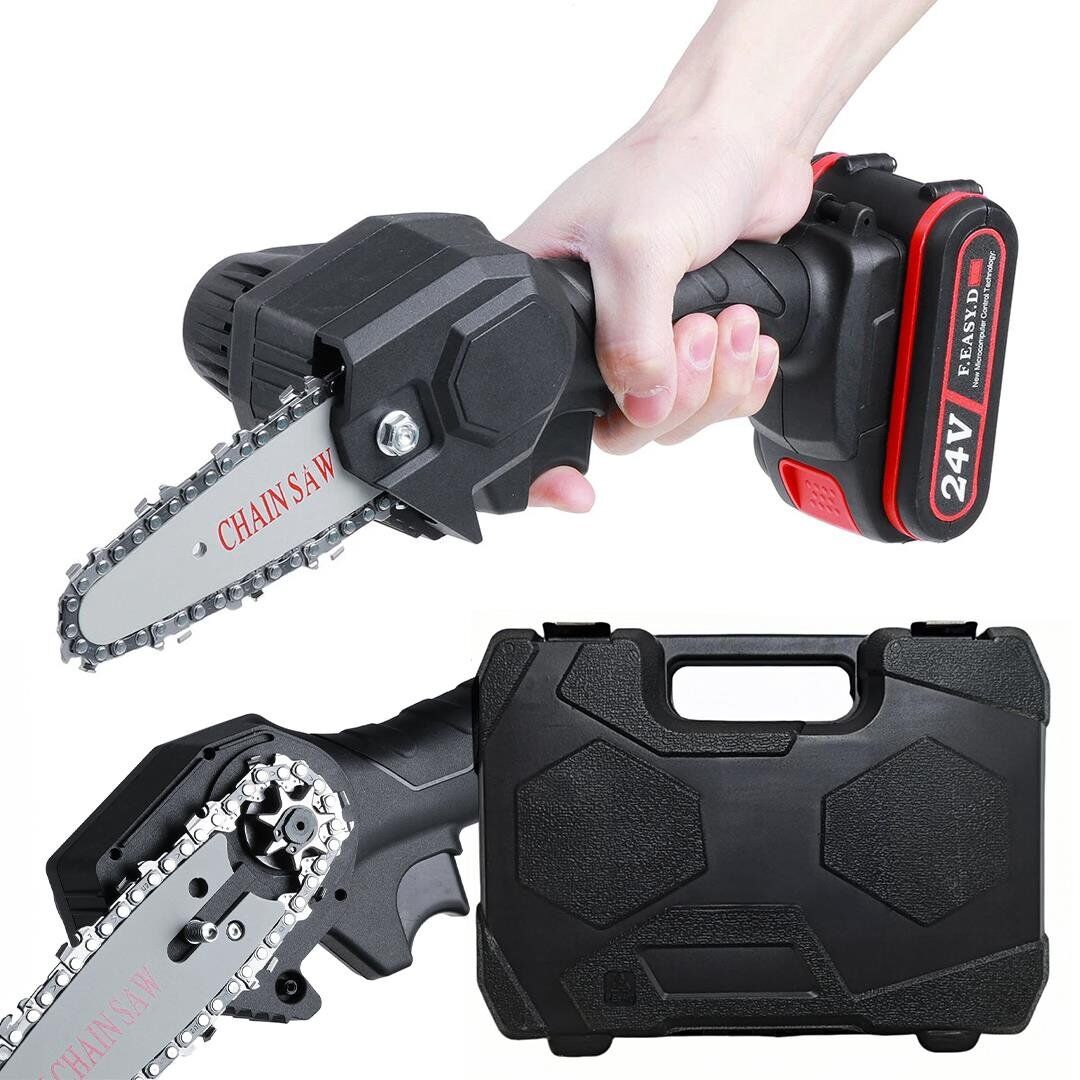 Ayt Powermaster PM-20309 Zincirli Şarjlı Matkap Testere 24 Volt 550 Watt Küçük Budama Testeresi