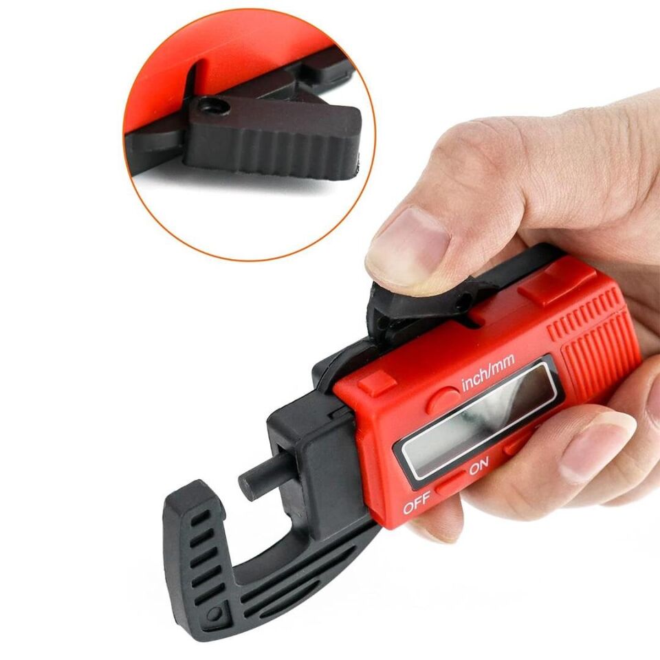 Ayt Sunup Dijital Kumpas Kalınlık Ölçer Lcd Ekranlı Hassas Ölçüm Kumpası