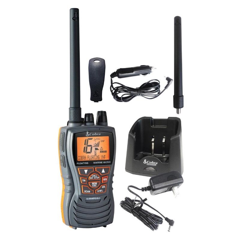 Aselsan Cobra Marine MR HH350 FLT EU 6 Watt VHF Yüzen Deniz El Telsizi Tekli