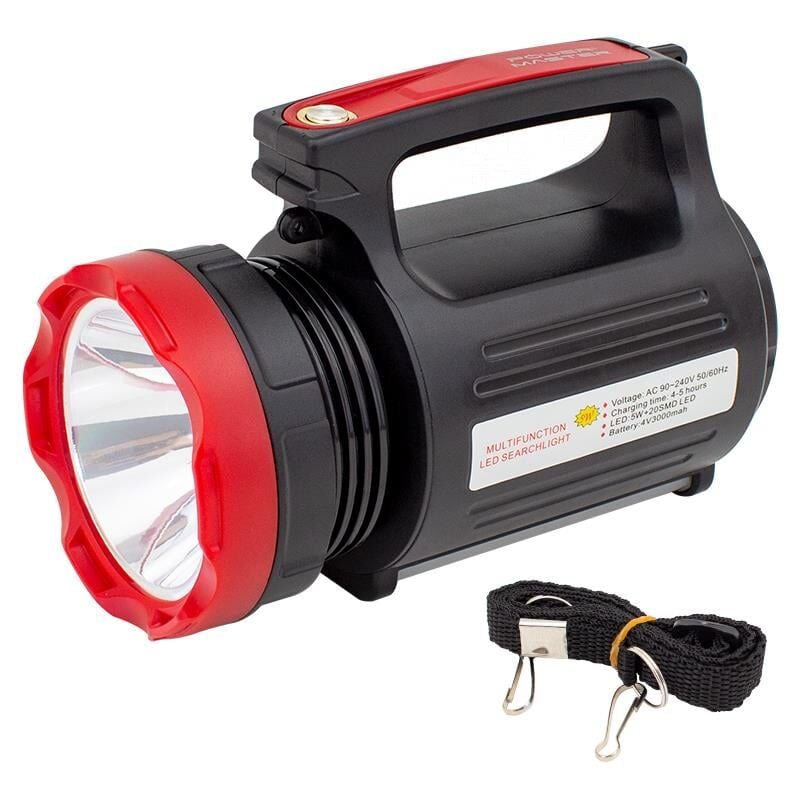 Ayt Powermaster Yajia YJ-2895U 3 Watt 20 Smd Led li 3 Mod'lu Usb li Şarjlı El Feneri Kamp Tipi Led Işıldak Aydınlatma Lamba