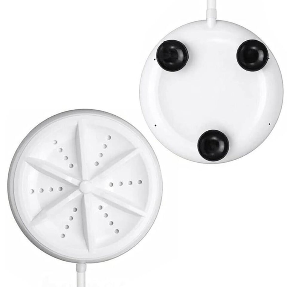 Sunup Taşınabilir Seyahat Tipi Mini Ultrasonik USB li Yıkama Makinesi Çamaşır Makinası 10x5.5 Cm