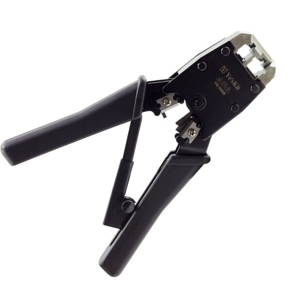 Ayt Powermaster YK-500R RJ11-RJ12-RJ45 Ethernet Sıkma Pensesi Telefon İnternet Jack Soket Takma Pense
