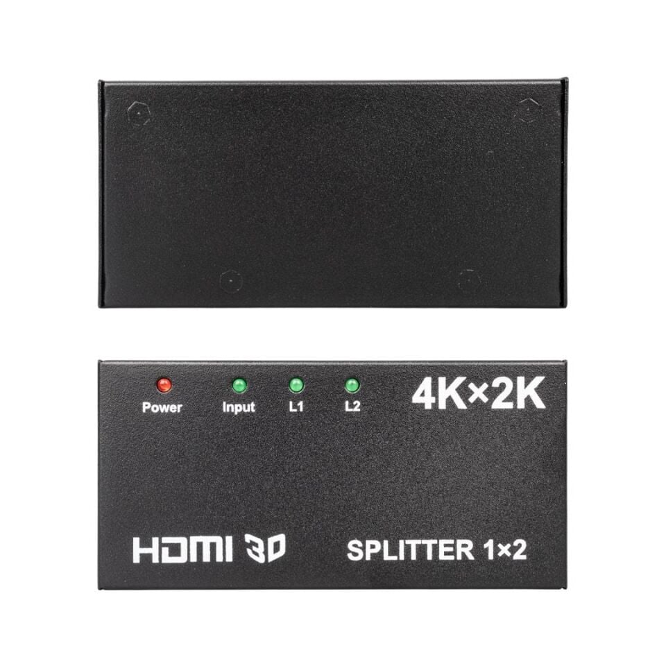 Ayt Fully G-538f 2 Port Hdmi Splitter Dağıtıcı 2 Li Hdmi Çoklayıcı
