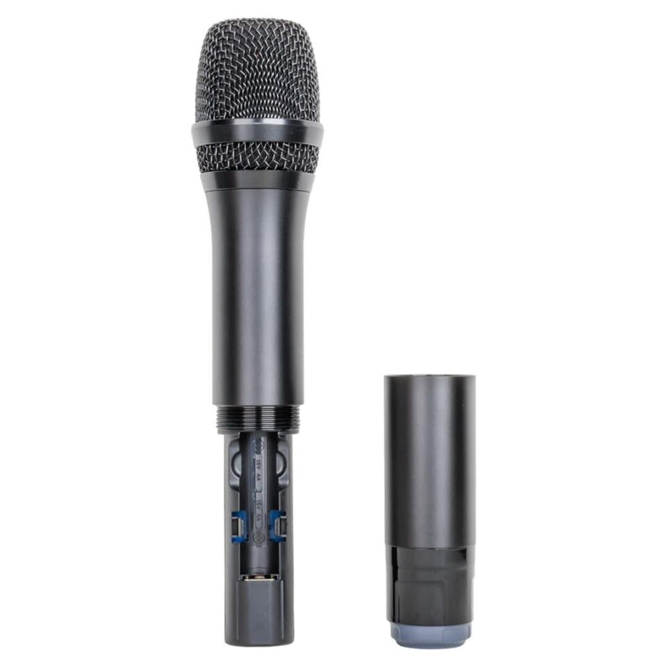 Ayt Magicvoice MV-21760 Uhf Ekranlı Kablosuz Telsiz Mikrofon Kablosuz El Mikrofonu 6.3 Mm Soketli Jack Girişli