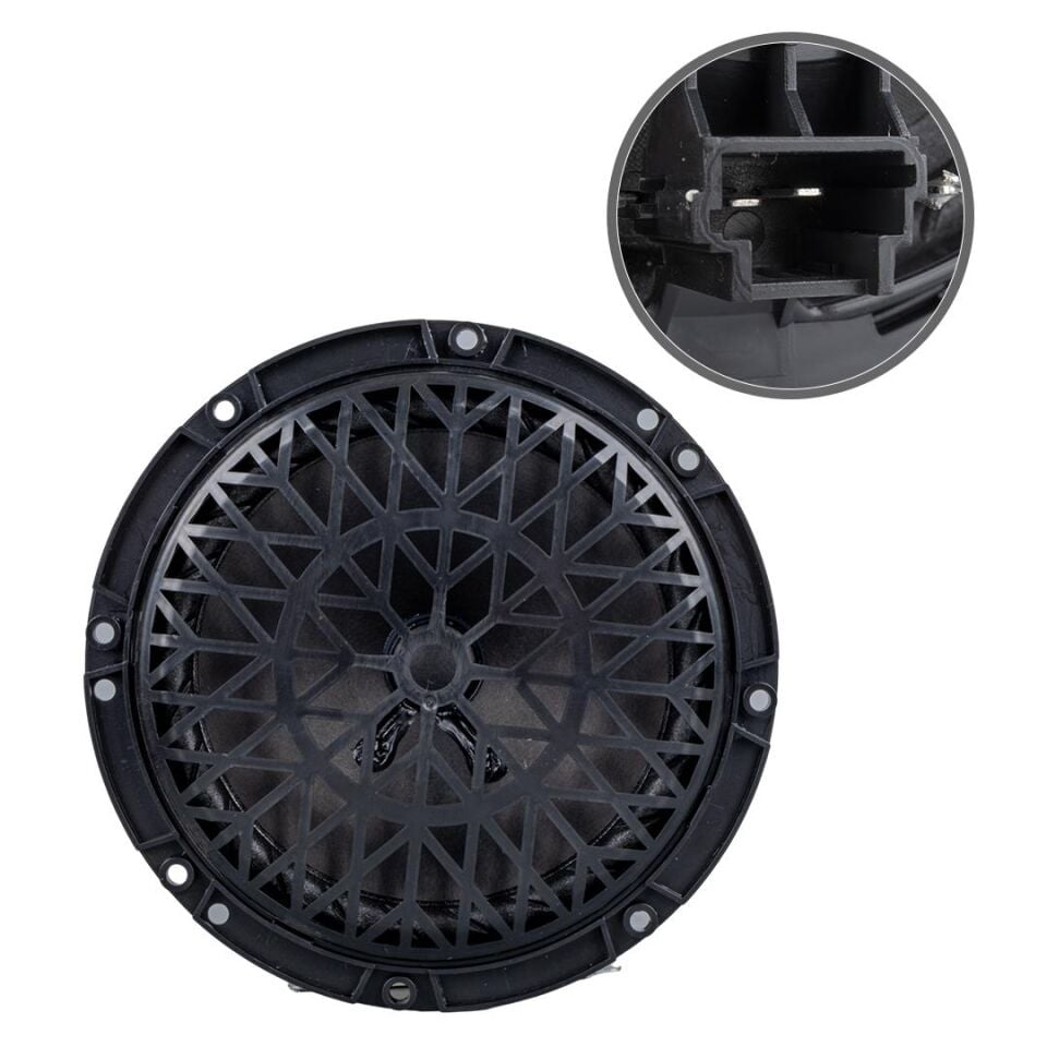 Magicvoice Oto Hoparlör 16 Cm 120 Watt Tekli Citroen Peugeot Araç Kapı Hoparlörü Kapaklı