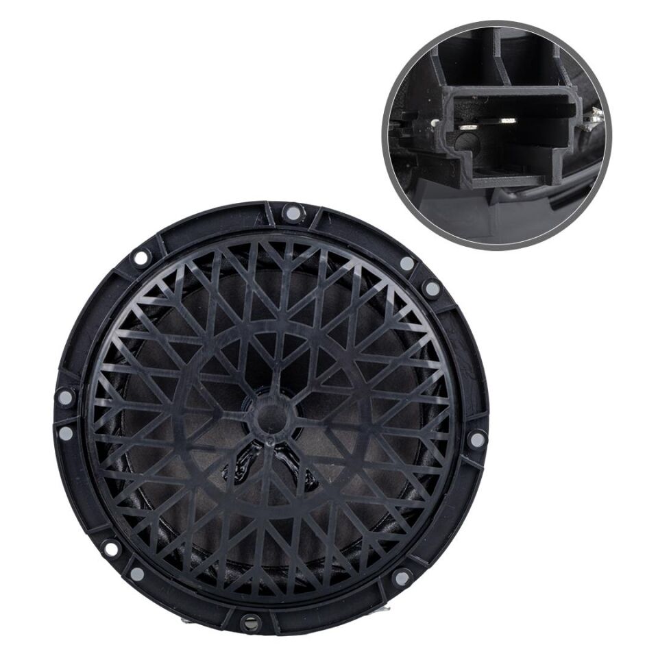 Magicvoice Oto Hoparlör 16 Cm 120 Watt Tekli Citroen Peugeot Araç Kapı Hoparlörü Kapaklı