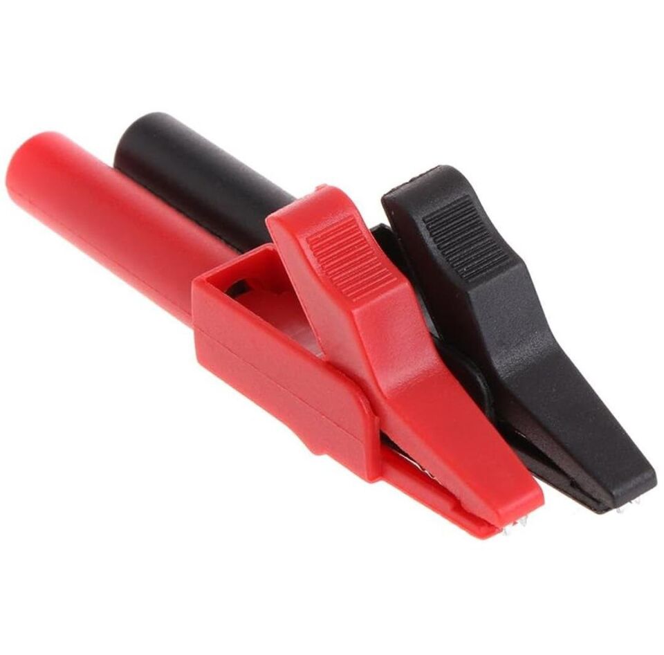 Ayt 4 mm Banan Jack Girişli Krokodil Catıı Akü Maşası Ucu