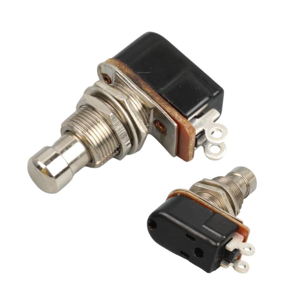 PEDAL SWİTCH YAYLI Ø12MM PBS-24B-4SW (IC-148J)