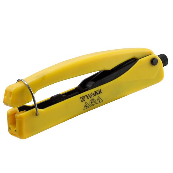 Ayt Powermaster YK-5089R F Bnc Rca Konektör Sıkma Pensesi Uydu Kamera Konnektör Soket Sıkma Takma Pense