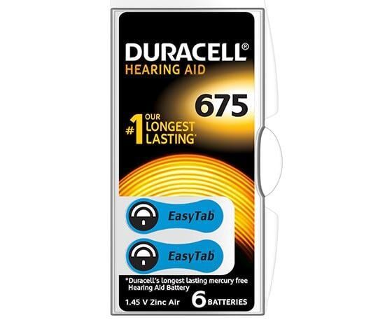 Duracell 675 No Kulaklık Pili 6'lı Paket