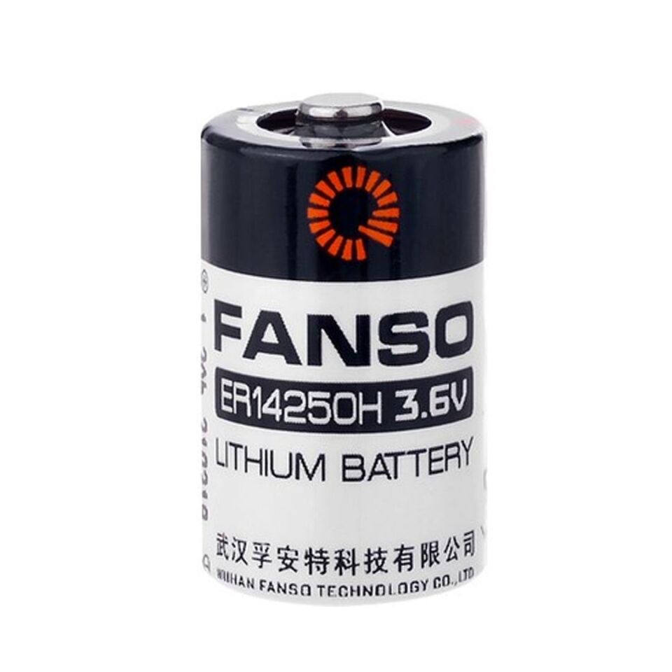 Fanso ER-14250 3.6 Volt 1/2AA Kısa Lityum Pil 1200 Mah Alarm Bilgisayar Pili