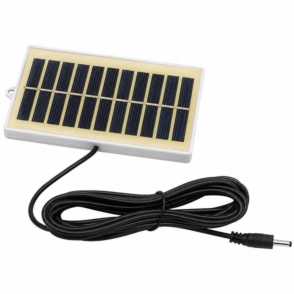 Powermaster Solar Güneş Enerjisi Paneli Jack Girişli Kamp İçin Şarj Aleti 6 Volt 1.83 Amper 1 Watt