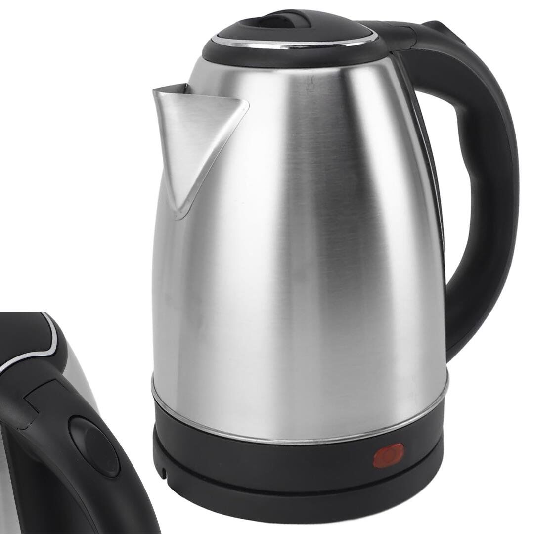Crown CRW-7102 1500W 1.8 Litre Lüks Çelik Su Isıtıcı Kettle İnox