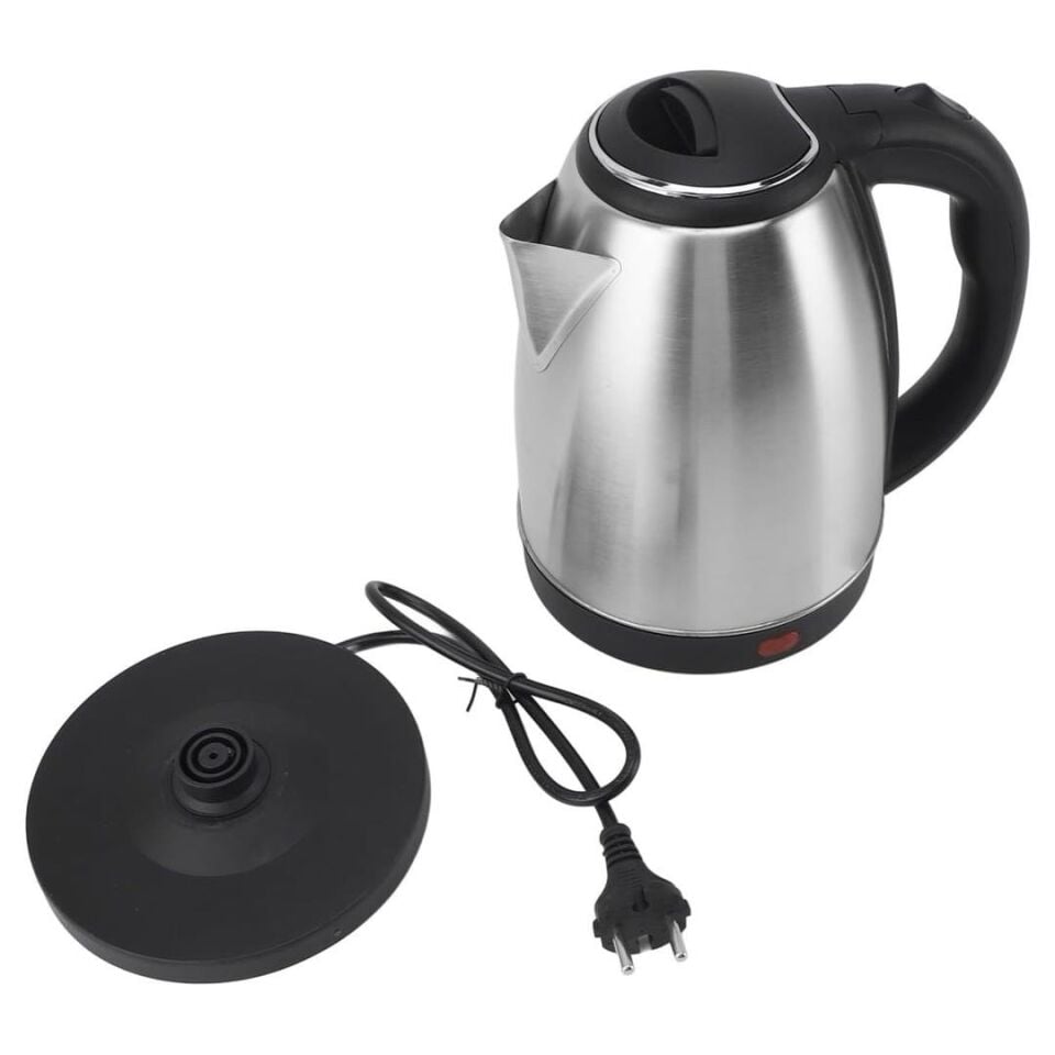 Crown CRW-7102 1500W 1.8 Litre Lüks Çelik Su Isıtıcı Kettle İnox
