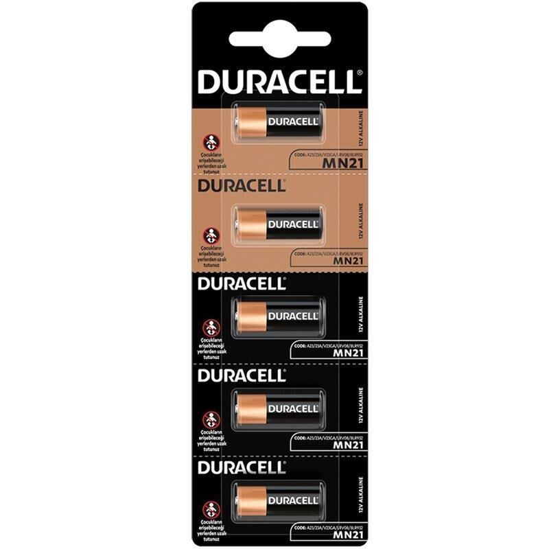Duracell Li·tyum MN21 Alarm Pi·li 5'li Paket