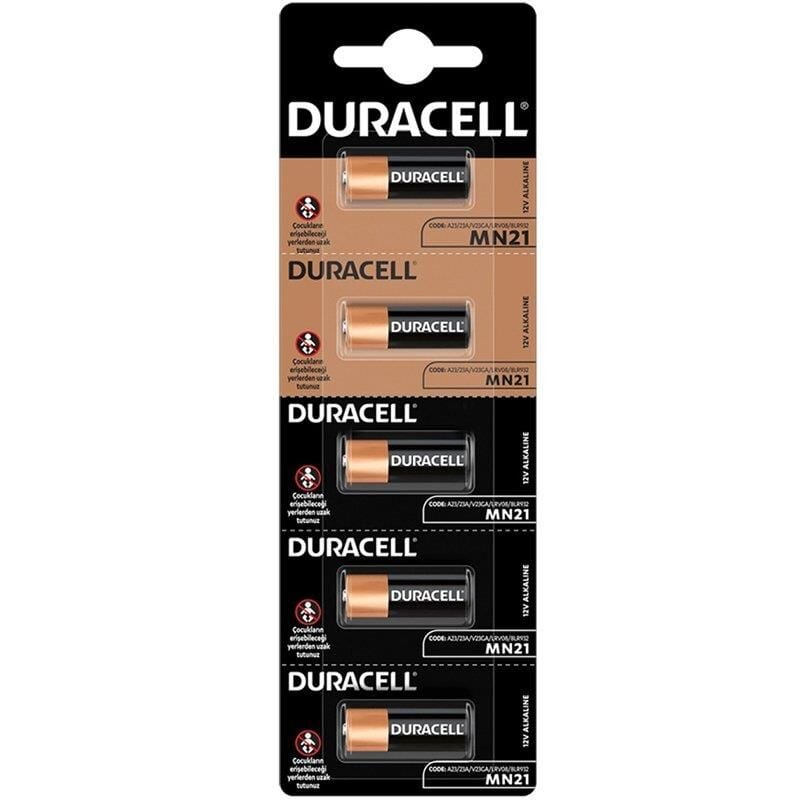 Duracell Li·tyum MN21 Alarm Pi·li 5'li Paket