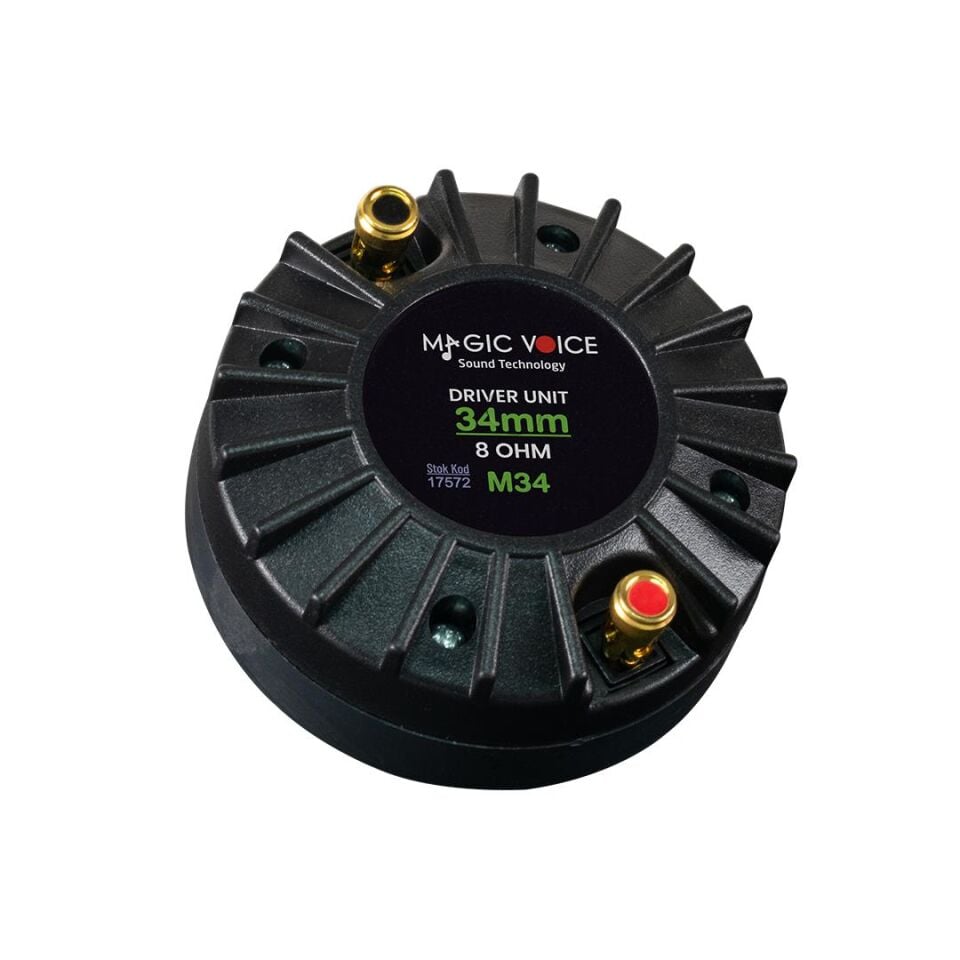 Ayt Magicvoice m-34 8 Ohm 34 mm 40 Watt Driver Unit