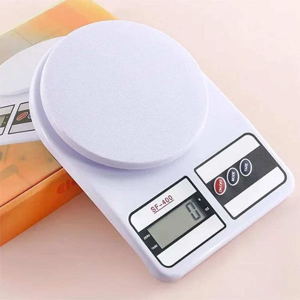 Crown CRW-7024 10Kg Kapasite Dijital Mutfak Terazisi Tartı 1 Gram Hassasiyet