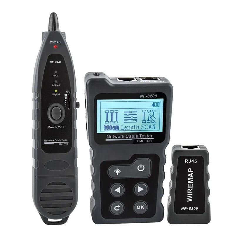 Noyafa NF-8209 Poe Destekli Kablo Bulucu Ve Arıza Tespit Cihazı