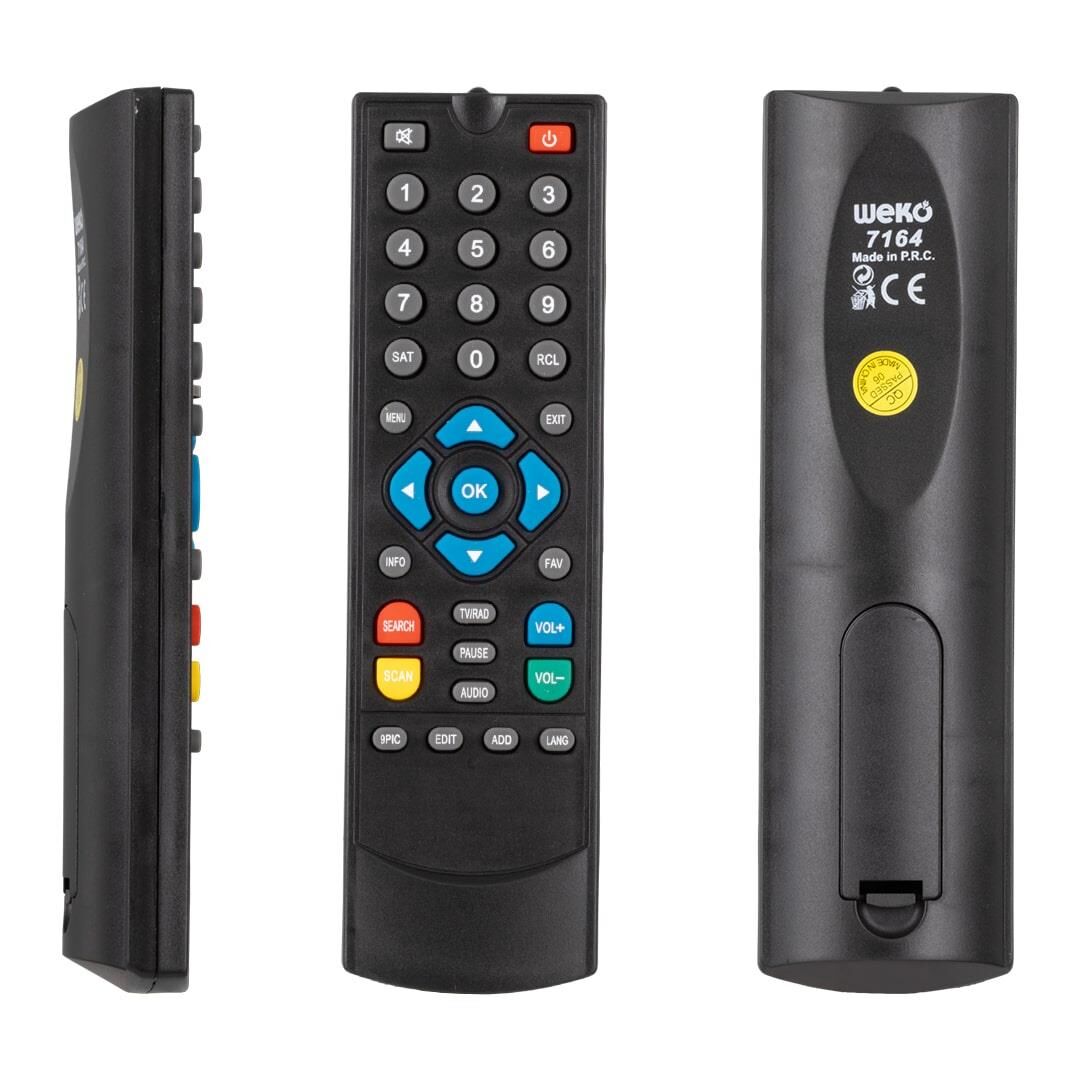 Weko Kr Seoul Hiremco Zapper Skytech 1400 9060 Onli Astracom Mini Scart Uydu Alıcı Cihazı Kumandası