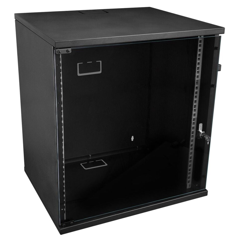 S-LINK SL-U12 Yeni Nesil 12U Soho 530X400mm Siyah Rack Kabin