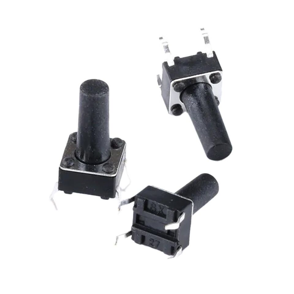 Tact Switch Şaseli 6x6x7mm IC-200 C9 Push Buton Düğme