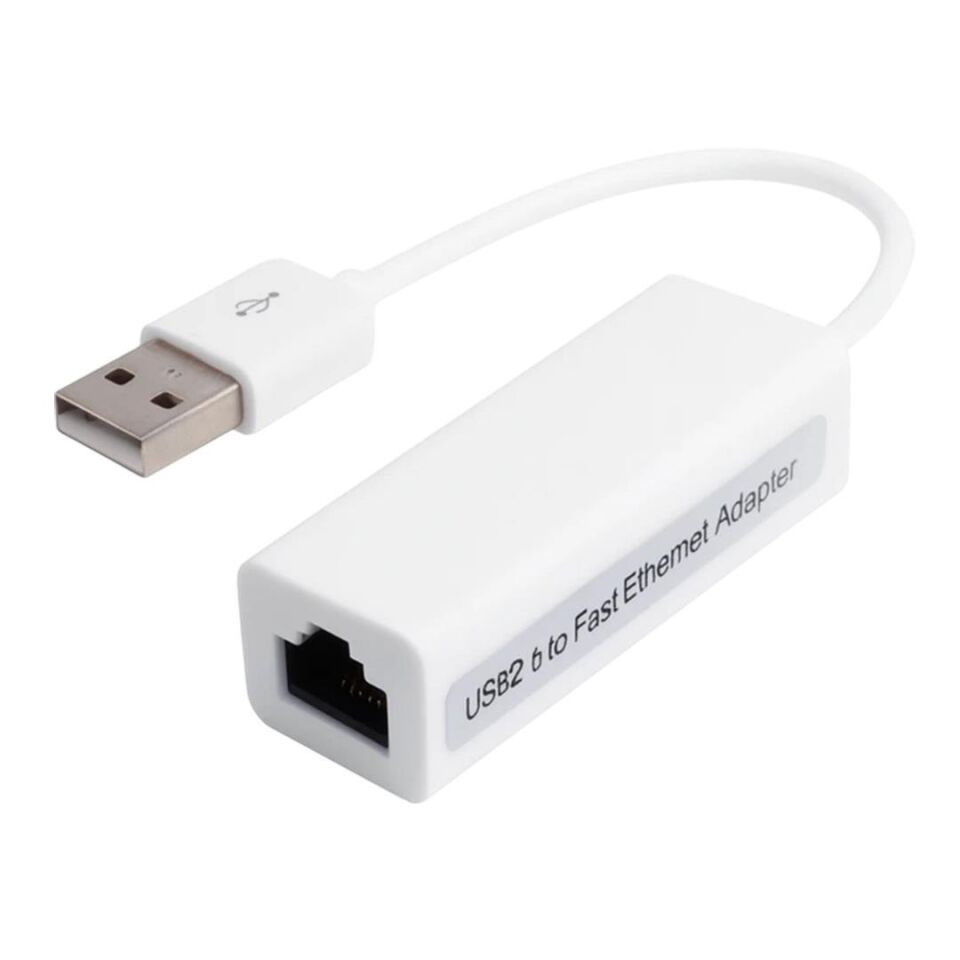 Narita NRT-1520 USB 2.0 to Ethernet Çevirici Adaptör 100Mbps Usb Çıkışını İnternet Soketine Çevirici Dönüştürücü