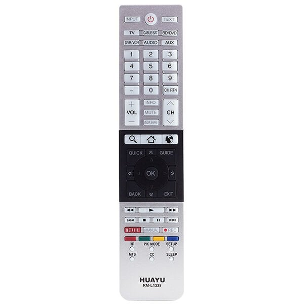 Ayt Huayu Kl Rm-L1328 Toshiba Netflix Tuşlu Lcd Kumanda