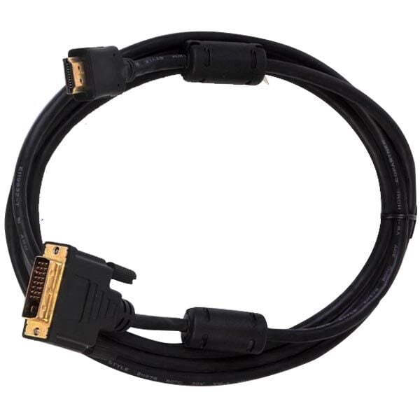 Ayt 10 Metre DVI 24+1 Erkek To Hdmı 19 Pin Erkek Altın Uçlu Hdmı Dvı Kablo Pc Bilgisayar Görüntü Kablosu